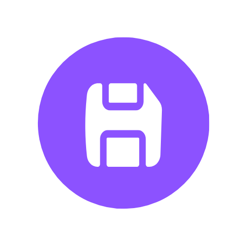 Save once. Run forever